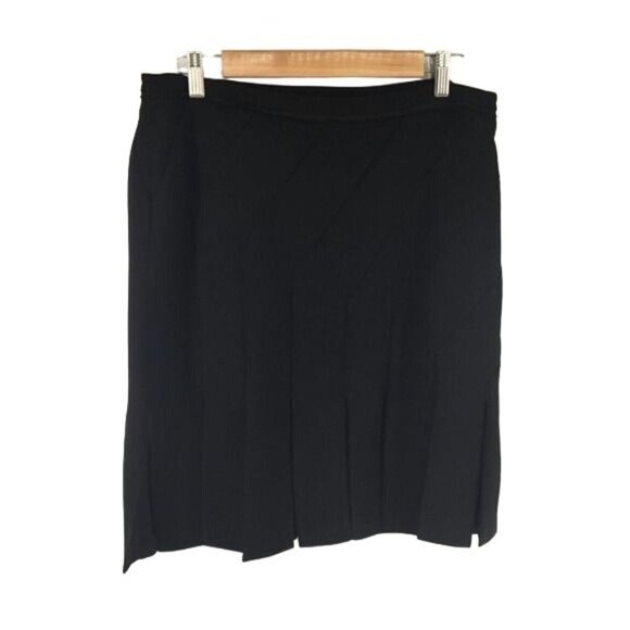 White House Black Market Pleated Mini Skater Skirt 10 - Picture 1 of 5